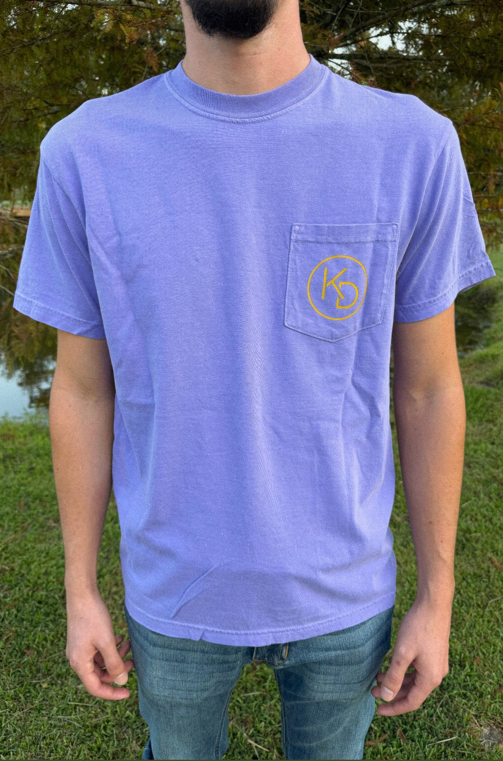 Purple/Gold KD Logo