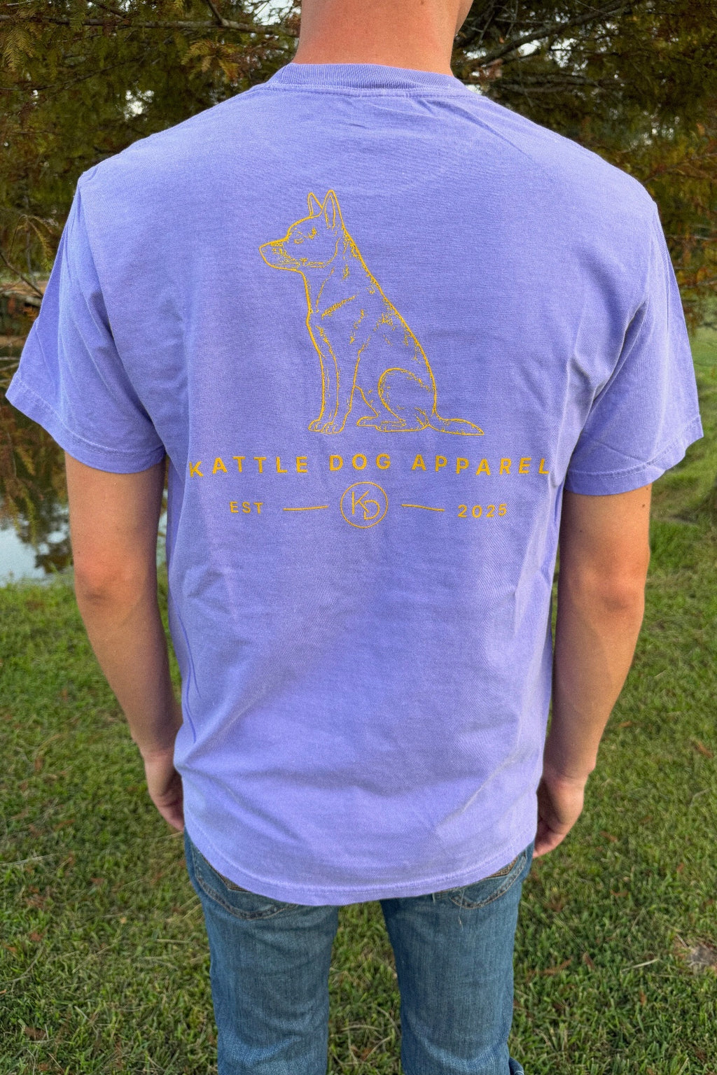 Purple/Gold KD Logo