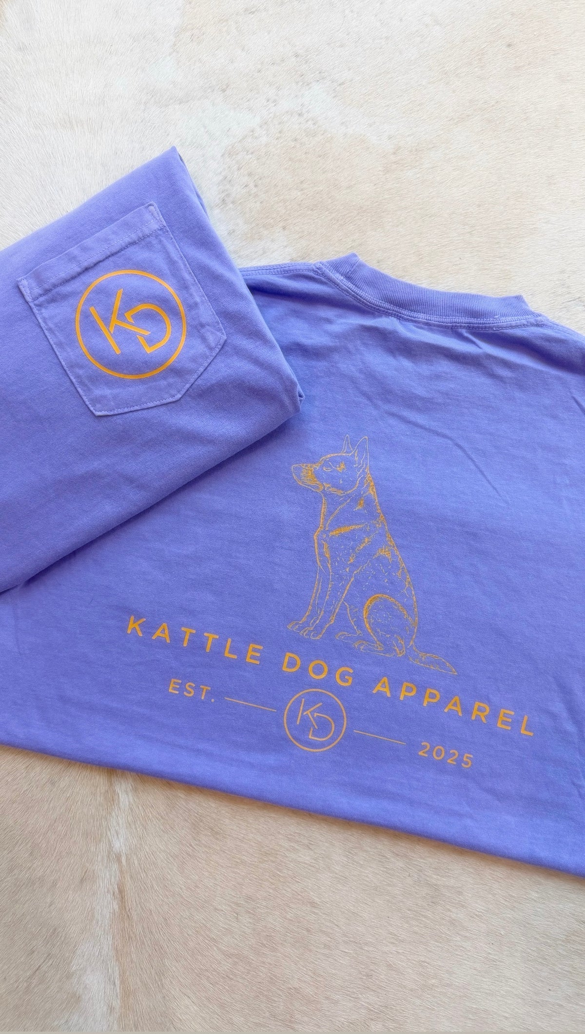 Purple/Gold KD Logo